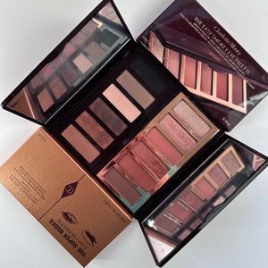 2 Charlotte Tilbury Eyeshadow Palettes - Super Nudes & Easy Smokey Eye Palette
